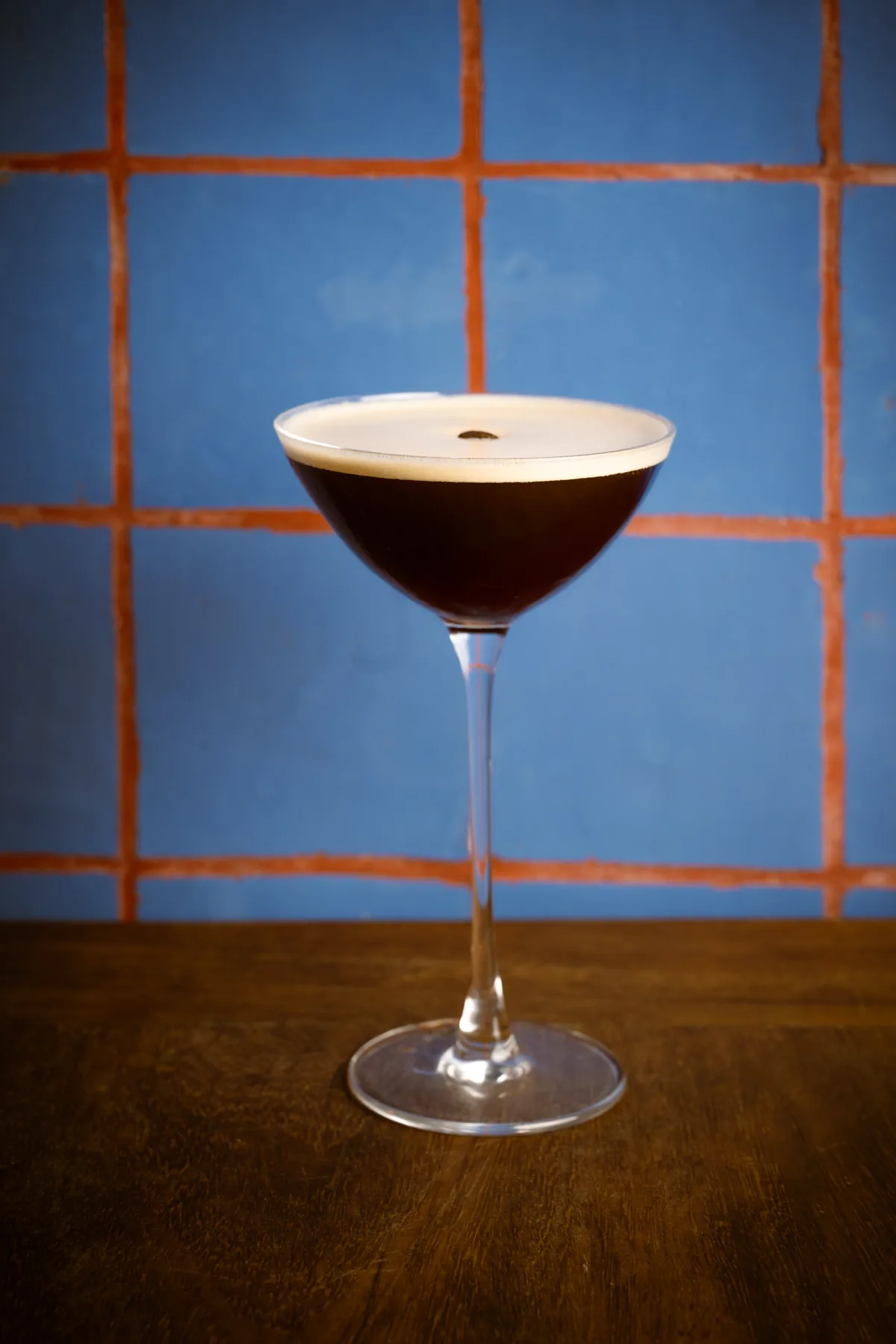 Cocktail ambré sur glace
