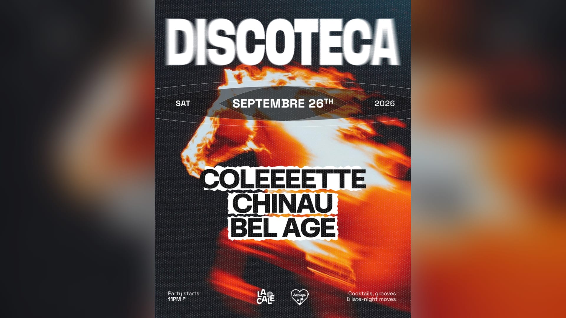 Discoteca with COLEEETTE & Chinau